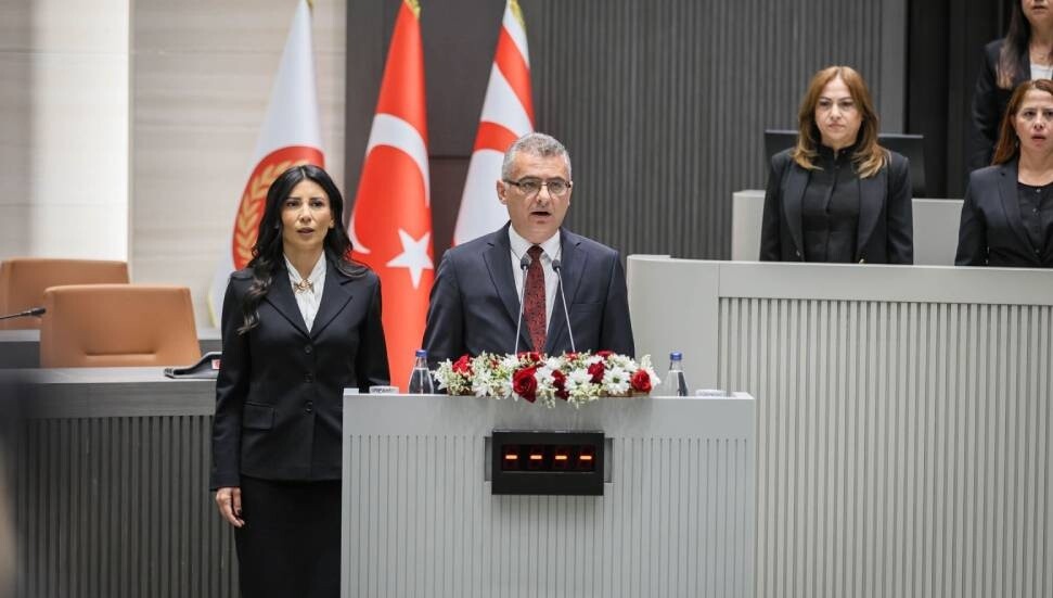 6'ncı Cumhurbaşkanı Tufan Erhürman, Meclis'teki törende yemin etti