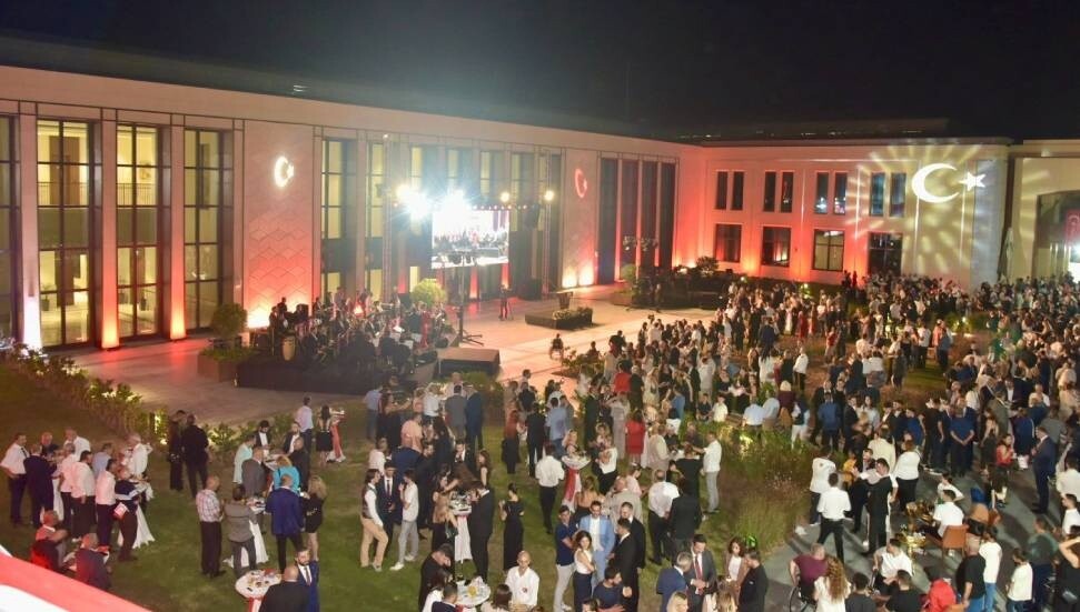 Cumhurbaşkanlığında Barış ve Özgürlük Bayramı resepsiyonu