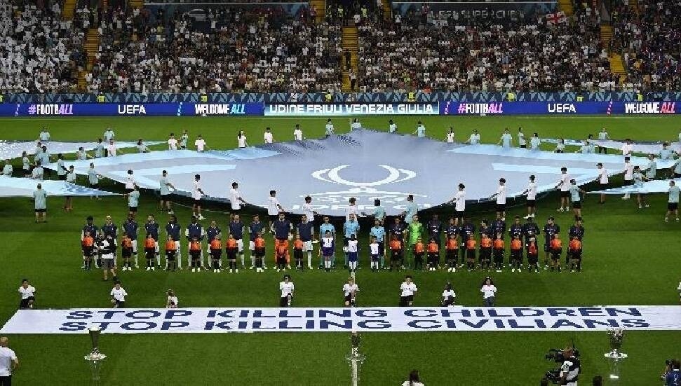 UEFA bir kez daha katilin "İsrail" olduğunu söyleyemedi