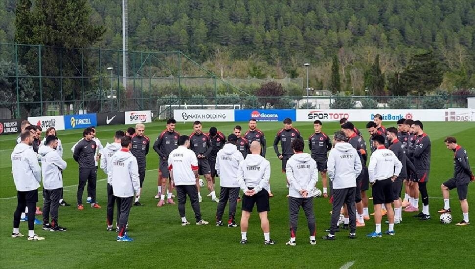Türkiye A Milli Futbol Takımı, Gürcistan maçının hazırlıklarını tamamladı