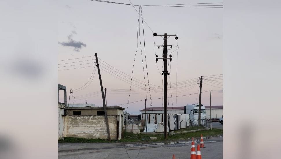 Arıza nedeniyle Haspolat’ın tamamına elektrik verilemiyor