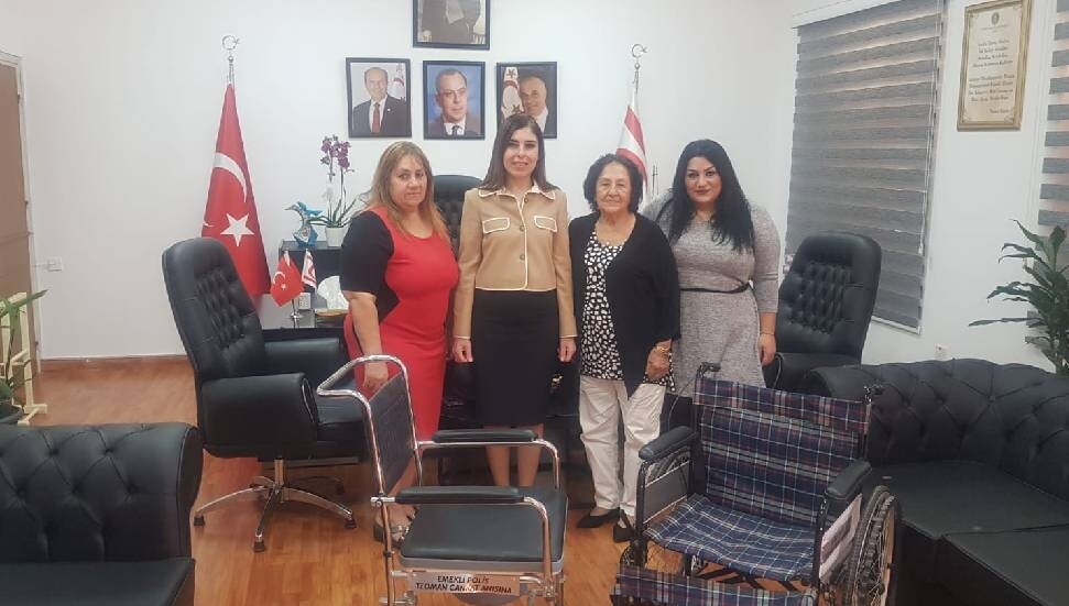 Lefkoşa Dr. Burhan Nalbantoğlu Devlet Hastanesi'ne anlamlı bağış