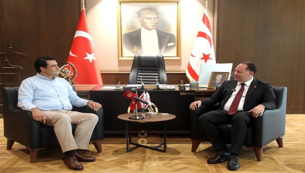 Öztürkler, Şehitkamil Belediye Başkanı Umut Yılmaz’ı kabul etti