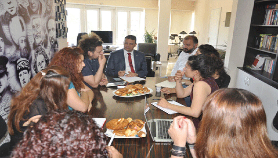 Asım Vehbi ile sabah toplantımızı yaptık