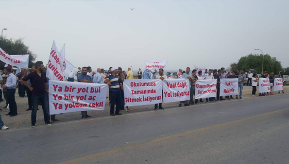 "Ya bir yol bul, ya bir yol aç, ya da yoldan çekil" eylemi yapıldı