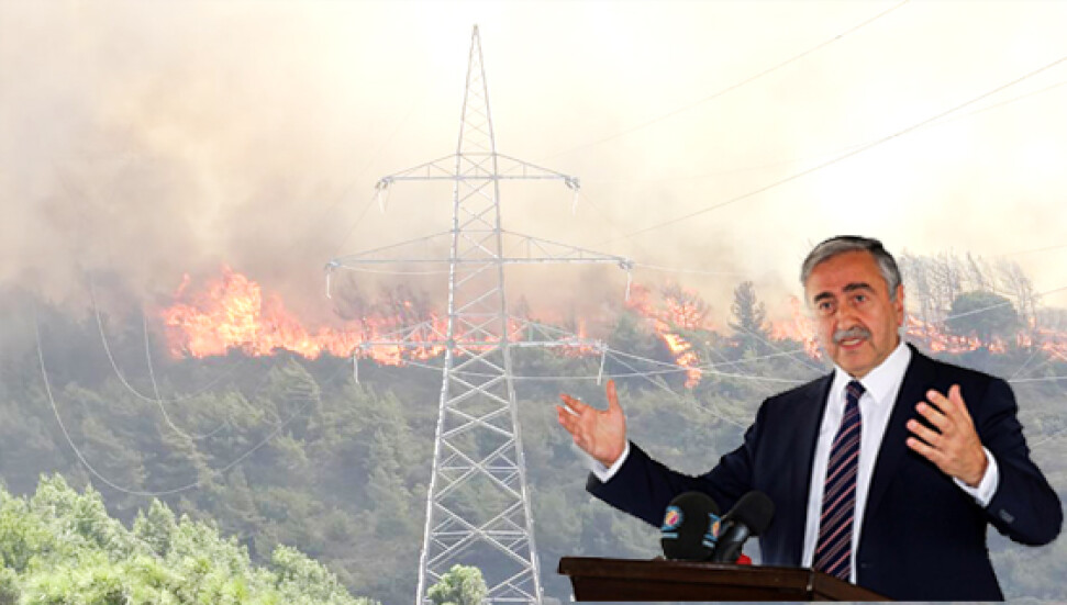 Akıncı'dan Trodos'taki yangının söndürülmesi için yardım teklifi