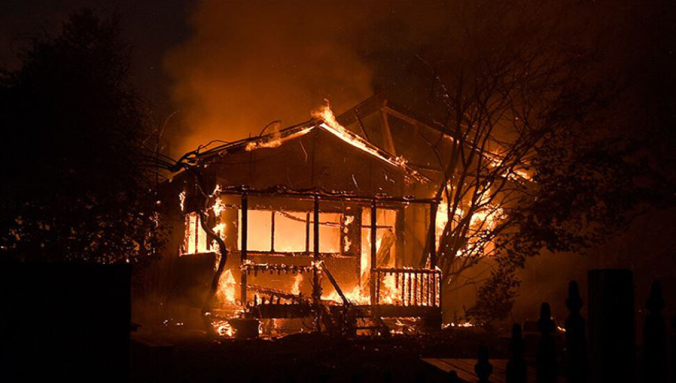 Boltaşlı'da kundaklama: Bir kişi ağır yaralanmıştı, yangının kundaklama kaynaklı çıktığı belirlendi