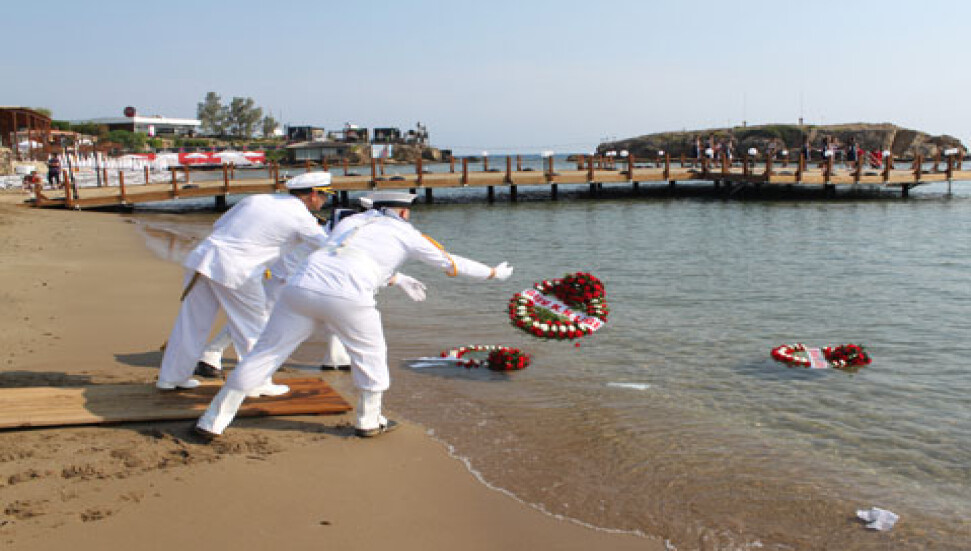 Yavuz Çıkarma Plajı'nda tören düzenlendi