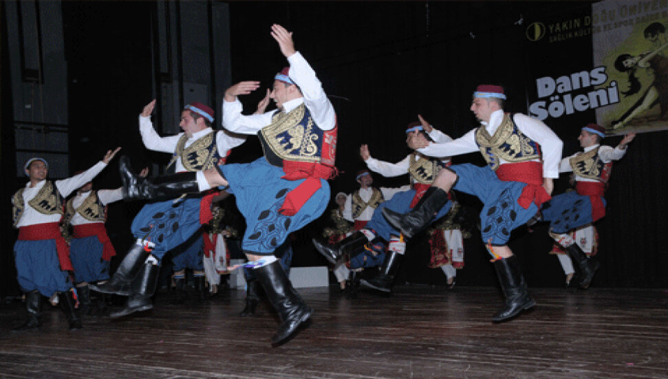 Yakın Doğu Üniversitesi "Dans Şöleni" muhteşemdi