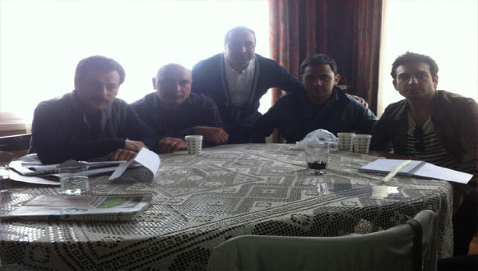 YDÜ Radyo TV ve Sinema bölümü öğrencileri Kuzey Güney setini ziyaret ettiler