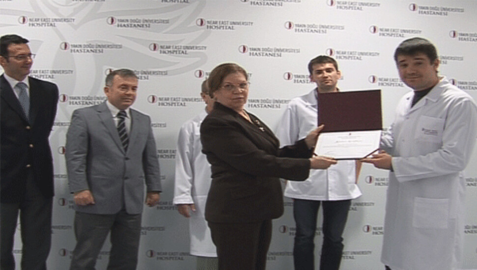 Gagauz hekimler YDÜ Hastanesi'nde eğitimlerini tamamladı