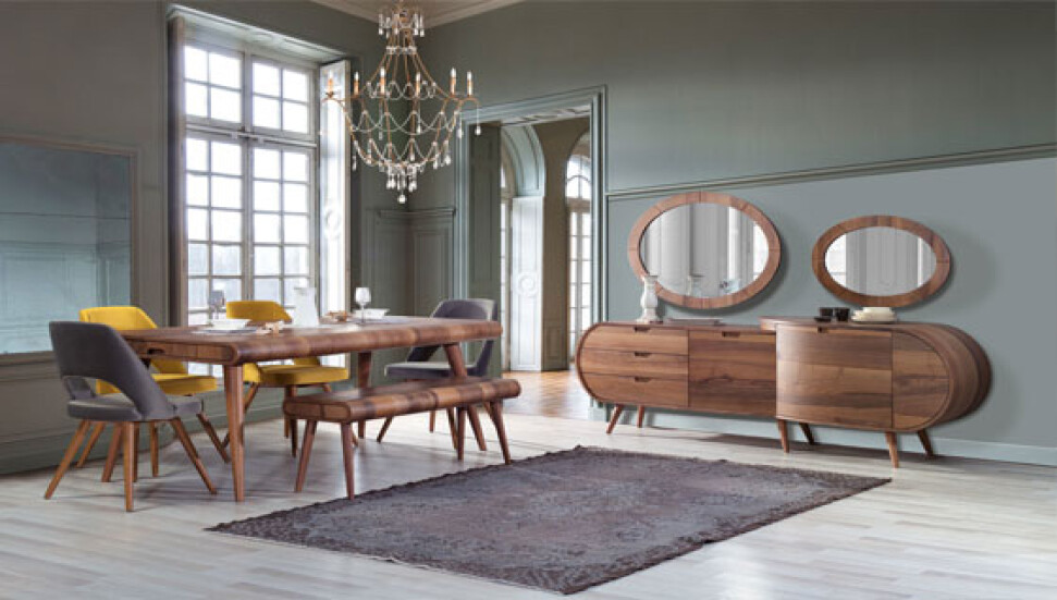 Yeni sezon yemek masası takımları