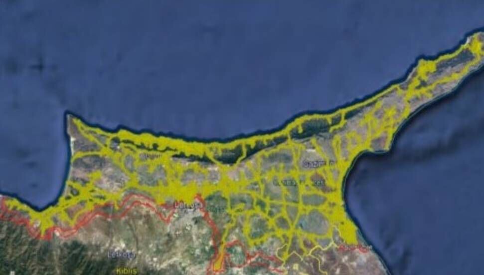 BTHK, ‘KKTC Elektromanyetik Yoğunluk Haritaları’nı hazırladı