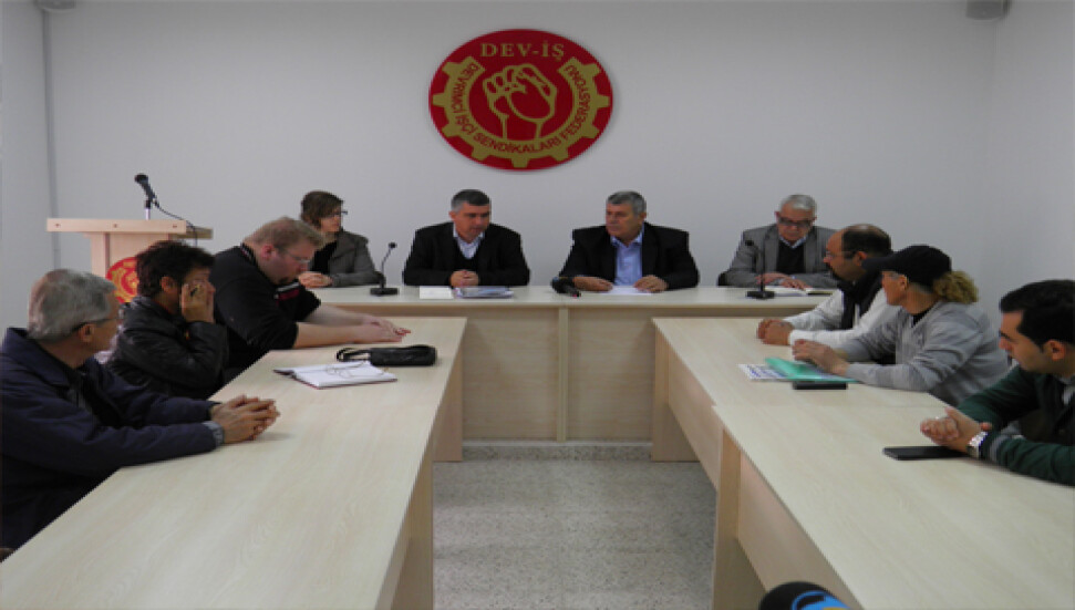 YKP, KTÖS ve Dev-İş'i ziyaret etti