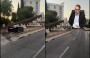 Şenkul: Trafik kazası nedeniyle elektrik direği yola devrildi, zor bir gün bizi bekliyor