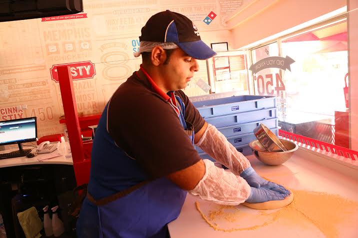 &quot;Domino�s Pizza En Hızlı Pizza Ustası Yarışması&quot;nda Kuzey Kıbrıs da y