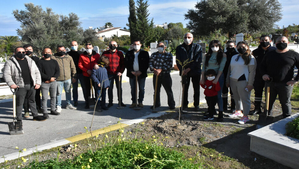 Ο Δήμος Girne συνεχίζει τις εργασίες φύτευσης δέντρων χωρίς διακοπή