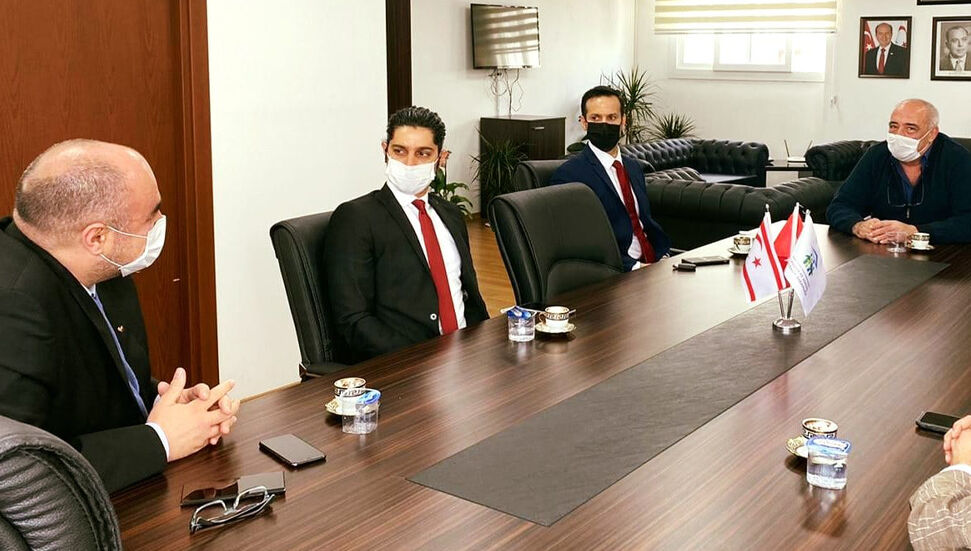 Ο υπουργός Koral Çağman αποδέχθηκε την Ένωση Νέων Επιχειρηματιών