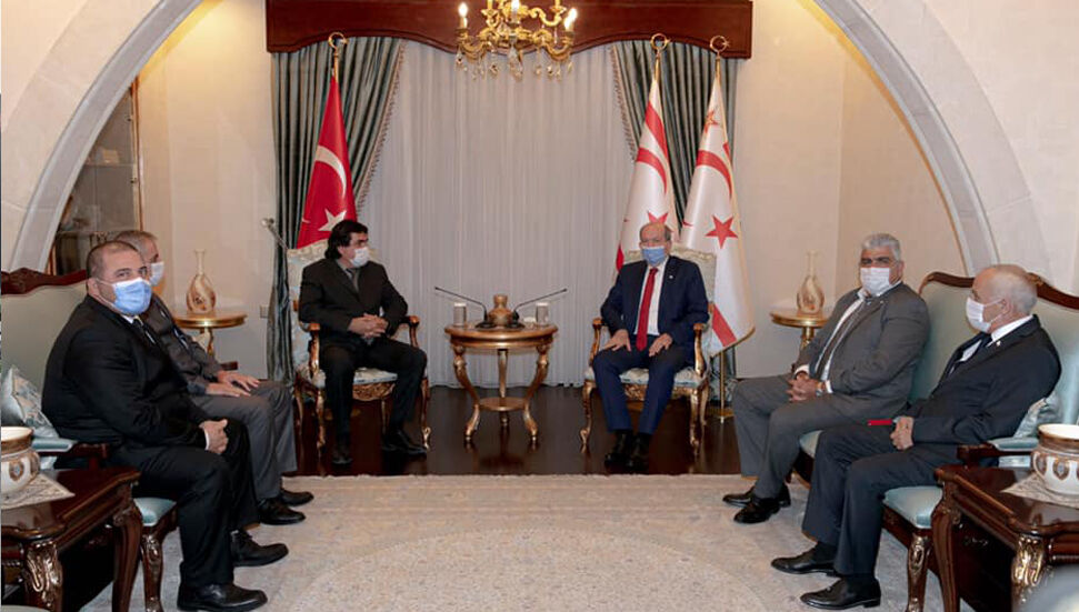 Ο Πρόεδρος Ersin Tatar δέχεται μέλη DPÖ
