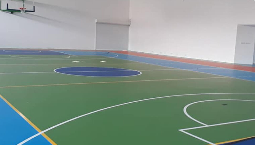 Συνεισέφερε η Διοίκηση Ιδρυμάτων, η εσωτερική αθλητική αίθουσα της δευτεροβάθμιας εκπαίδευσης Çanakkale