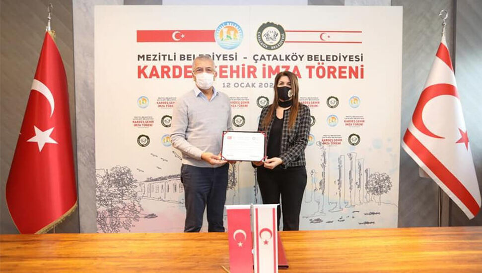 Δήμος Çatalköy και δήμος Mezitli «Συμφωνία αδελφής πόλης»