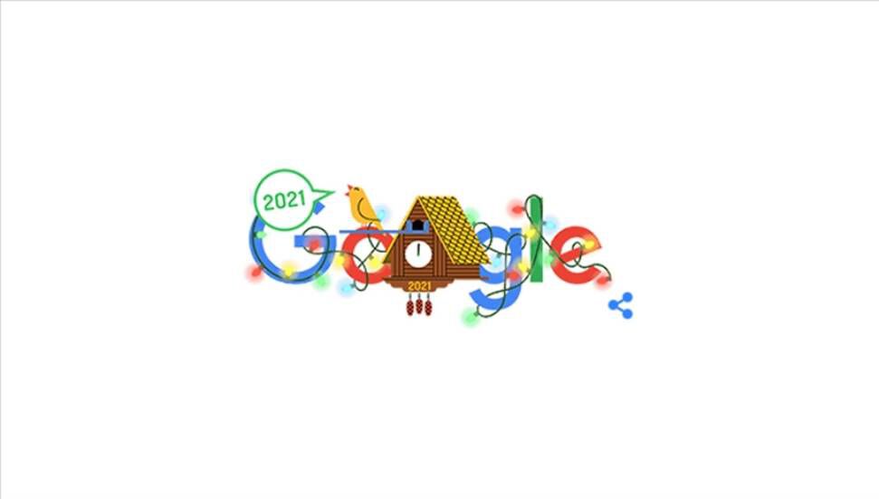 Η Google γιόρτασε το νέο έτος με το “doodle”