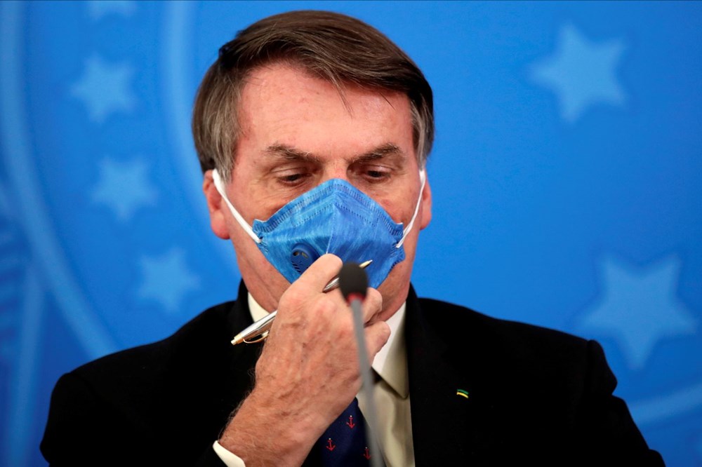 Brezilya Devlet Başkanı Bolsanaro'ya ikinci maske cezası - Vimarsana News