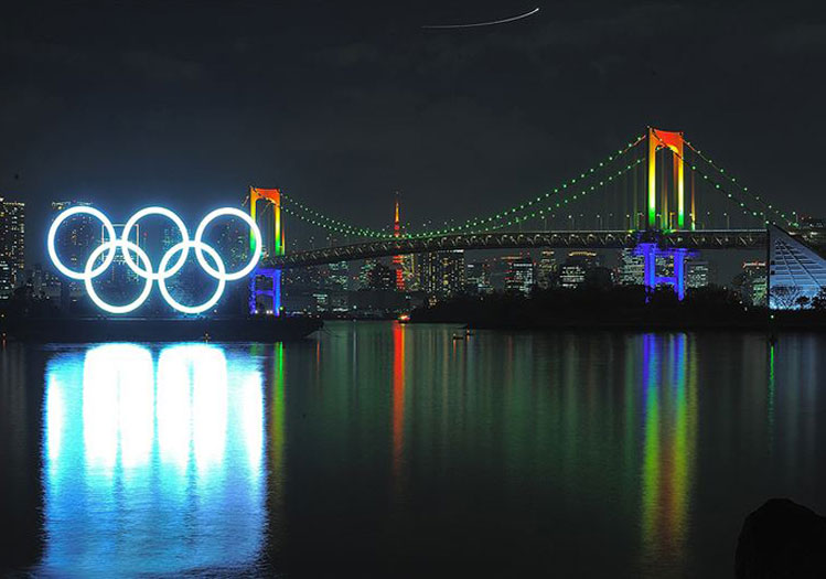 Η αντίστροφη μέτρηση για τους Ολυμπιακούς Αγώνες του Τόκιο έχει ξεκινήσει.  Ολυμπιακοί άνθρωποι της Ιαπωνίας