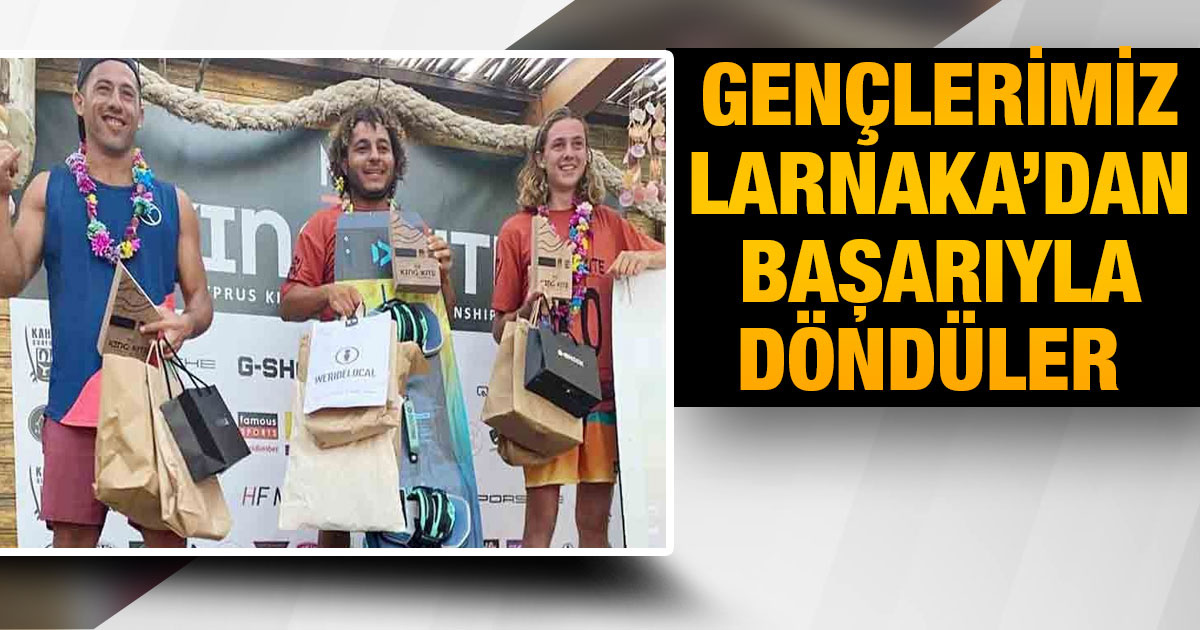 Larnaka'da düzenlenen King of Kite yarışmasına katılan gençlerimiz gururlandırdı — Kibrispostasi.com