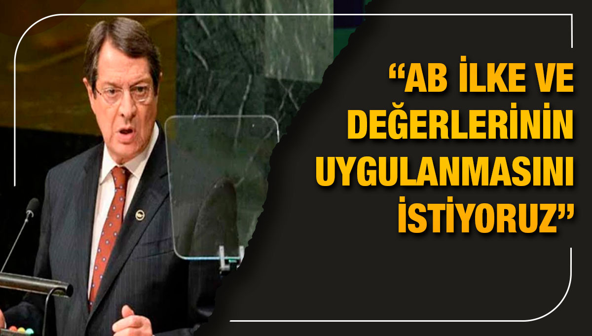 Nikos Anastasiadis Başaramadık çünkü ulusal haysiyetim, Helen ve Kıb