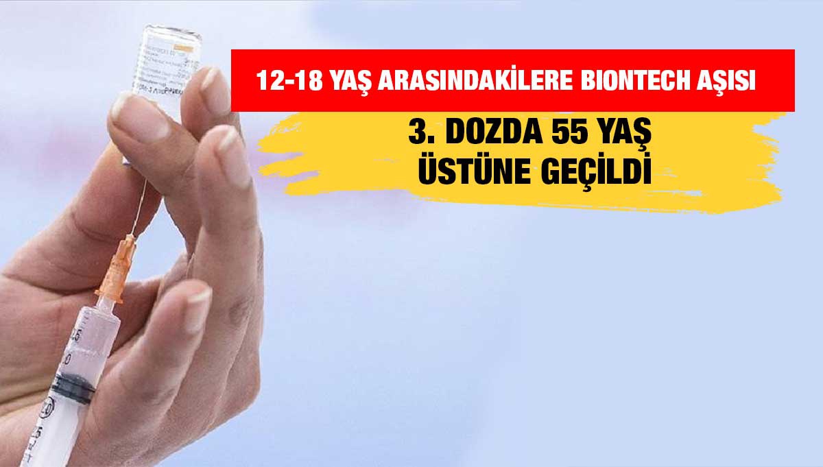 Pazartesi günü 12-18 yaş arasındaki kişilerin aşılanmasına başlanacak - Vimarsana News
