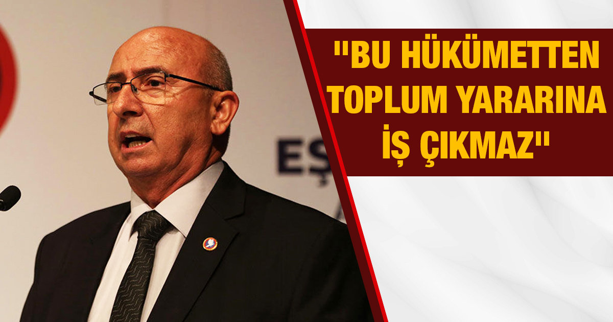 Cemal Özyiğit: "Bu hükümetten toplum ve ülke yararına iş çıkmaz" - Vimarsana News