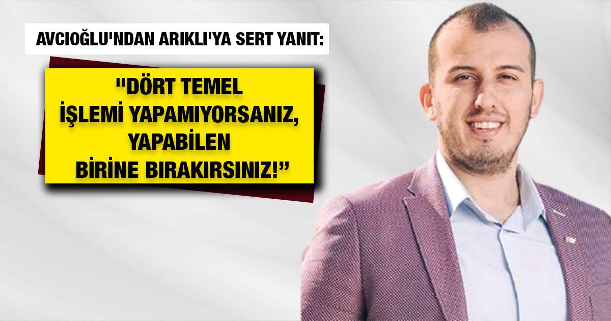 Yusuf Avcıoğlu: "Dört İşlem bilen ilkokul çocuklarının kahkahalarını - Vimarsana News