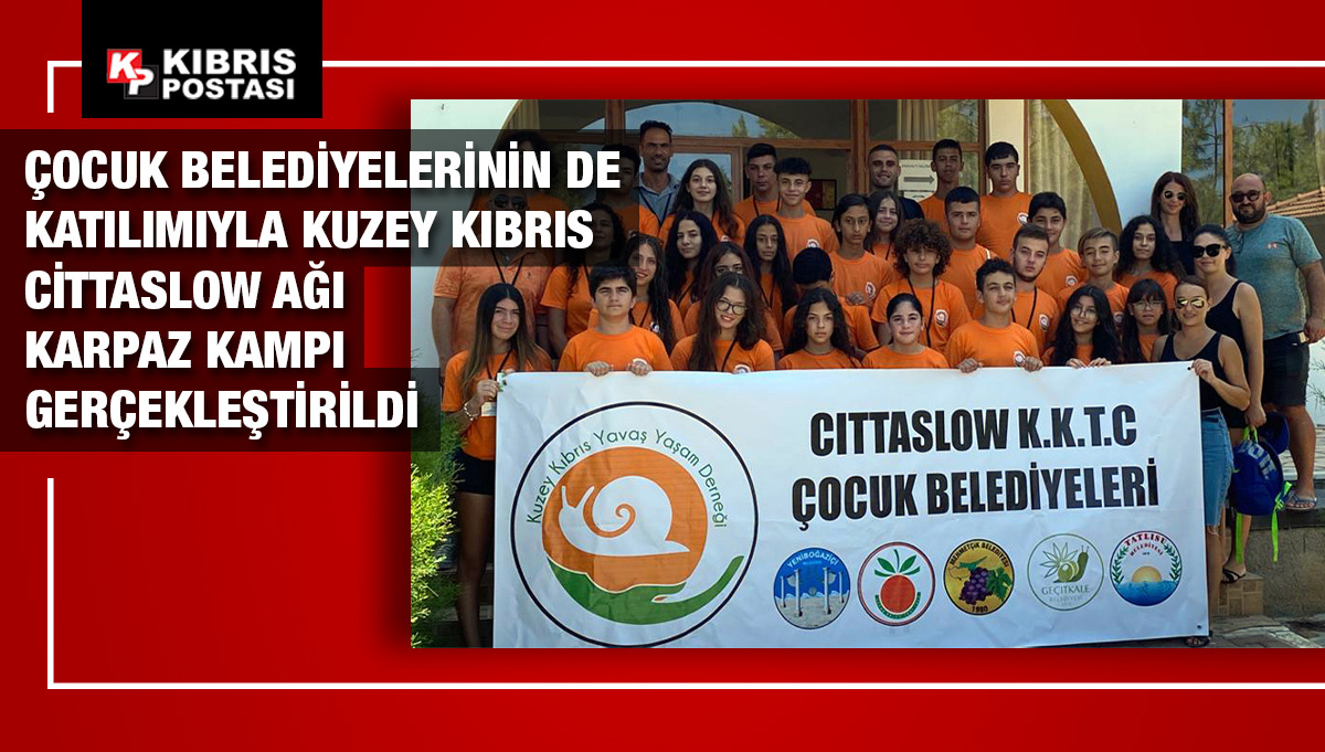 Kuzey Kıbrıs Cittaslow Ağı Karpaz Kampı'na yaklaşık 30 çocuk katıldı - Vimarsana News