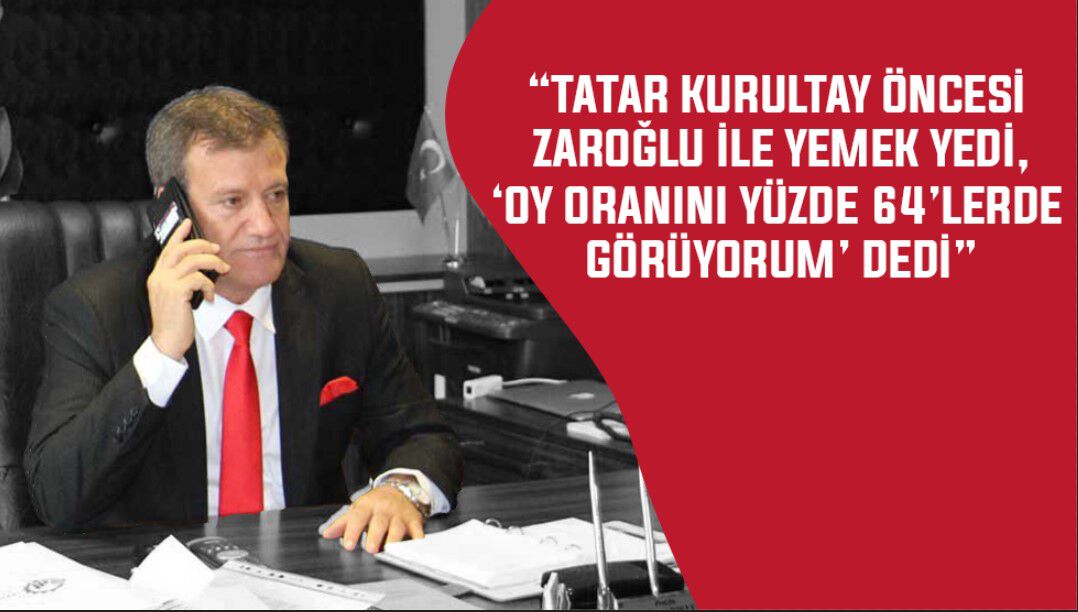 Erhan Arıklı, Πρόεδρος Ersin Tatar, το YDP του UBP