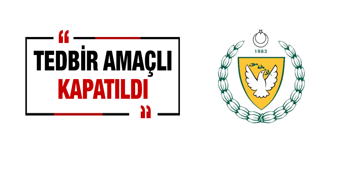 Το Επαρχιακό Κυβερνείο İskele θα είναι κλειστό για 1 εβδομάδα
