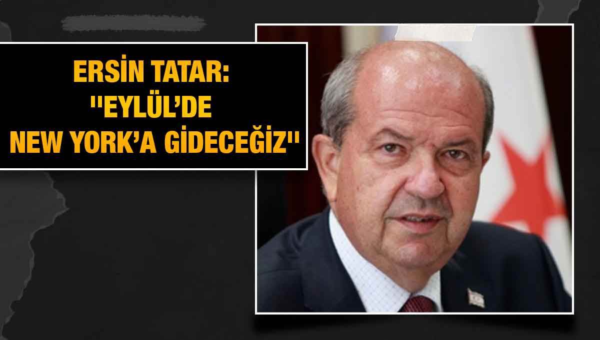 Ersin Tatar: "İkili ya da üçlü görüşme olabilir, resmi müzakere olmay - Vimarsana News