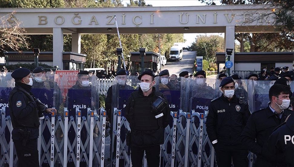 159 άτομα συνελήφθησαν σε διαδηλώσεις στο Πανεπιστήμιο Boğaziçi