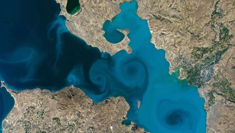 Η φωτογραφία της λίμνης Βαν επιλέχθηκε πρώτη στον διαγωνισμό της NASA