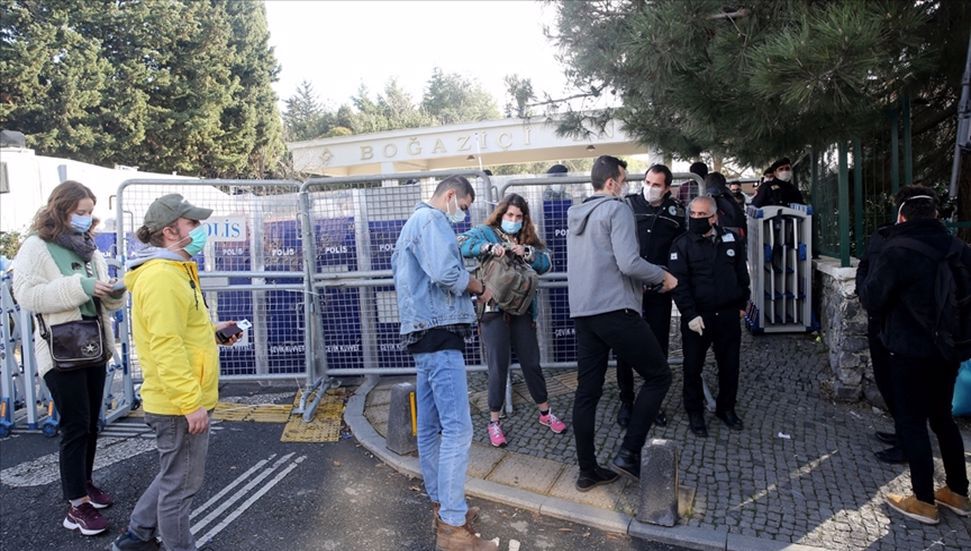 108 ύποπτοι συνελήφθησαν σε διαδηλώσεις στο Πανεπιστήμιο Boğaziçi