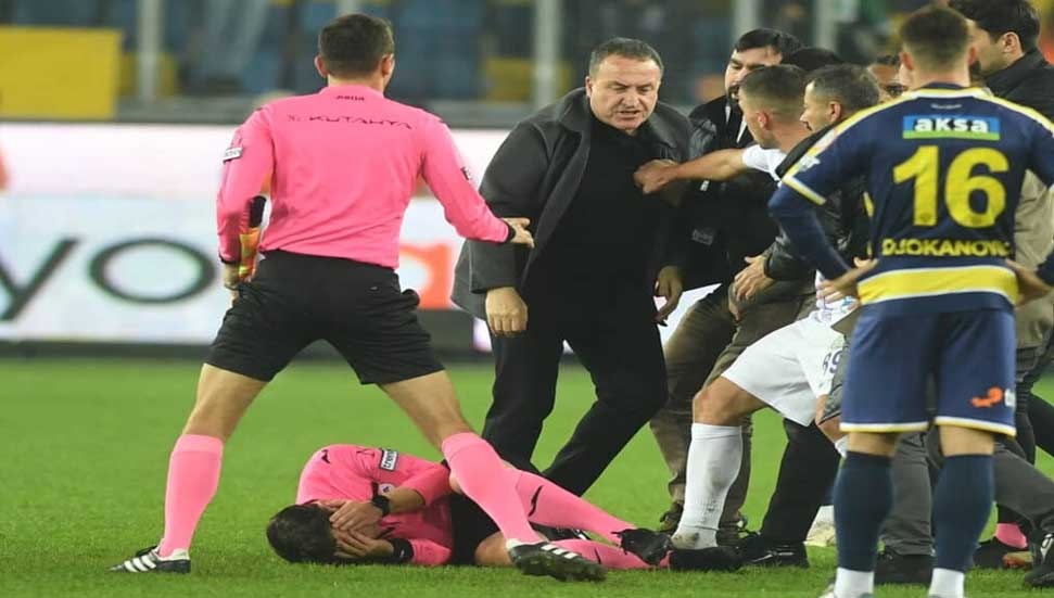 Turkish Club President Arrested for Punching Referee - Vimarsana News