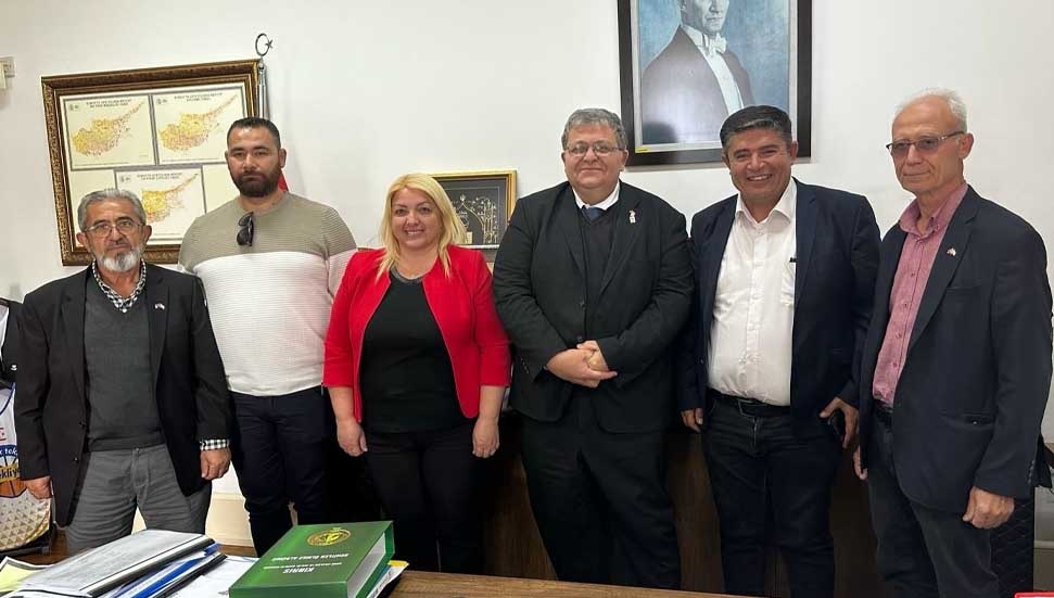Fatma Çimen Tuğlu, EVKAF Genel Müdürü Mustafa Tümer’i ziyaret etti