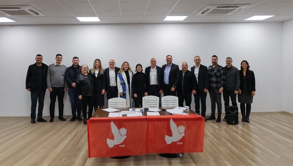 TDP Lefkoşa İlçesi Kongresi tamamlandı: Mehmet Manavoğlu ilçe başkanı seçildi