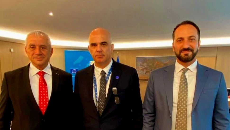 Taçoy ve Candan, Avrupa Konseyi Genel Sekreteri ile Kıbrıs sorununu görüştü