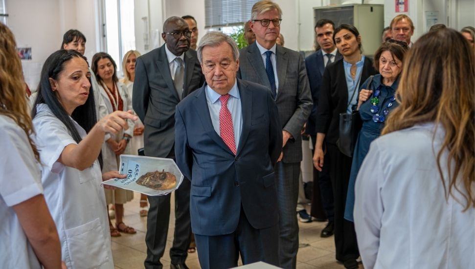 Kayıp Şahıslar Komitesi: Antonio Guterres'in laboratuvar ziyaretinden memnunuz