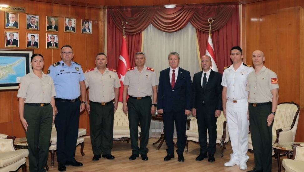 Ünal Üstel, Tümgeneral İlker Görgülü beraberindeki GKK heyetini kabul etti: Orduya güven vurgusu