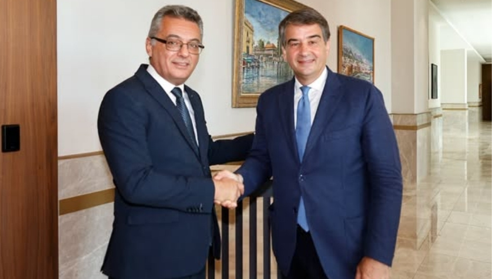 Fitto ile görüşen Erhürman: AB ile de güven yaratıcı önlemlere ihtiyacımız olduğunu belirttik