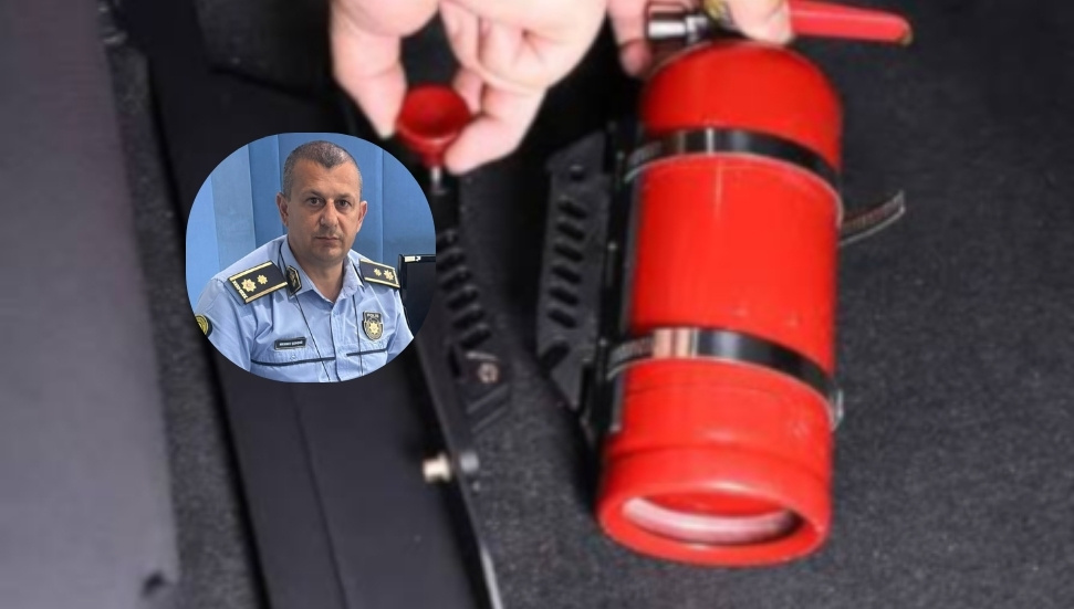 PGM Trafik Müdür Vekili: Yangın söndürücü, sizi aracı kurtarabilecek duruma getirebilir