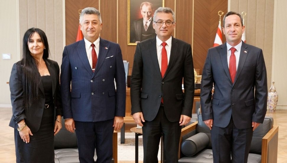 Cumhurbaşkanı Erhürman, Sivil Savunma Teşkilatı Başkanı’nı kabul etti