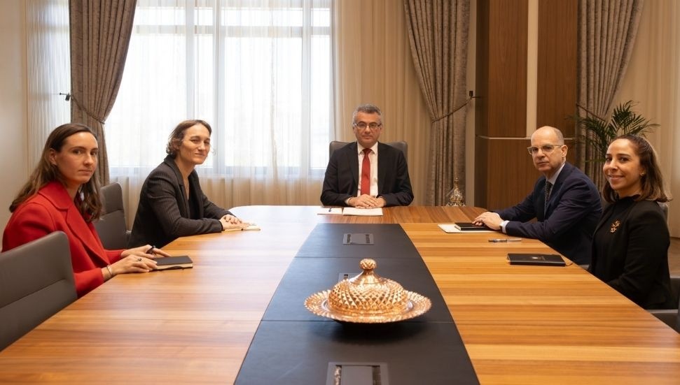 Cumhurbaşkanı Erhürman, Fransa Büyükelçisi Kolacko ile görüştü: Son gelişmeler ele alındı